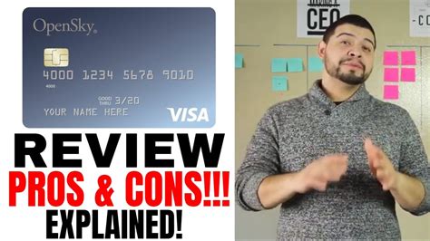 I made my first payment and had no problems on the. Opensky Secured Credit Card Review and Explained - YouTube