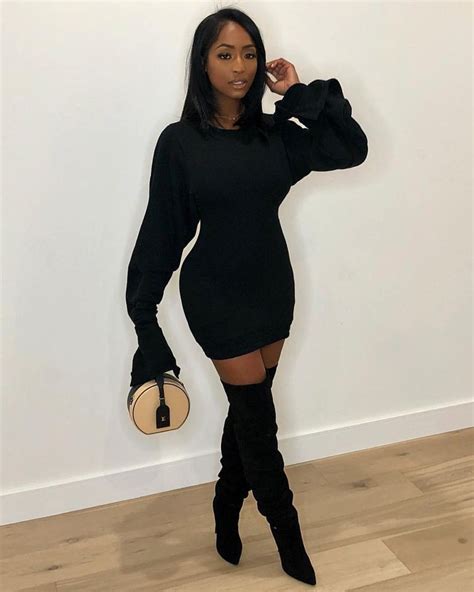 Follow Nxnat For More😍🦋 Casual Fall Outfits Black Women Fashion