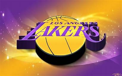 Lakers Wallpapers Basketball Los Angeles Desktop 3d