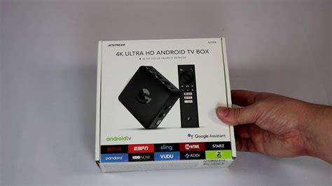 Review Jetstream 4k Ultra Hd Android Tv Box With Voice Search Remote