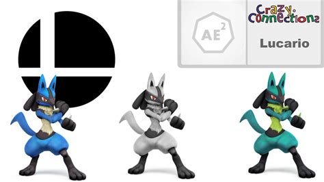 The History And Origins Of Lucarios Colors In Smash Bros Youtube