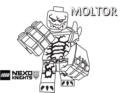 Colouring pages available are knight kingdom lego coloring coloring sky, lego nexo knights colorin. Lego Nexo Knights para colorear e imprimir