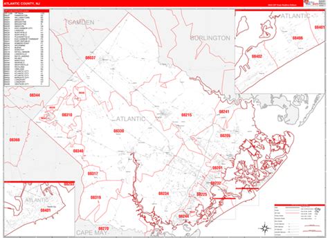 Maps Of Atlantic County New Jersey