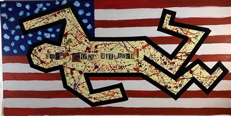 Stop Gun Violence Painting By Steve Behmke Saatchi Art