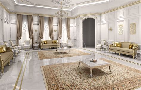 Classic Luxury Villa Interior Design Doha Qatar In 2020 Interior
