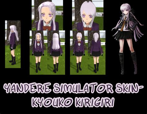 Yandere Simulator Kyouko Kirigiri Skin By Imaginaryalchemist On Deviantart