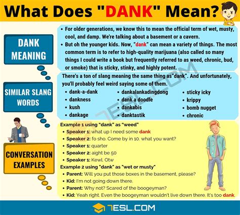 Dank Meaning What Does Dank Mean Useful Text Conversations 7esl
