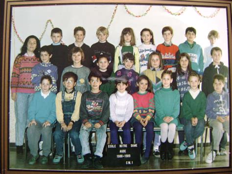 Photo De Classe CM1 De 1988 ECOLE NOTRE DAME Copains D Avant