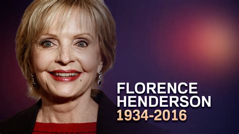 Florence Henderson The Brady Bunch Mom Dies