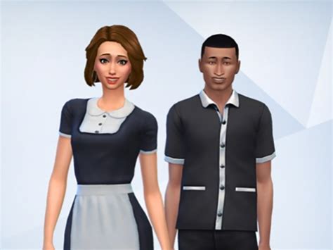 Maid Outfit By Snaitf At Mod The Sims Sims 4 Updates