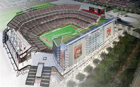 Let's get loud 49ers fans! San Francisco 49ers Stadium - Santa Clara, CA | Joseph ...