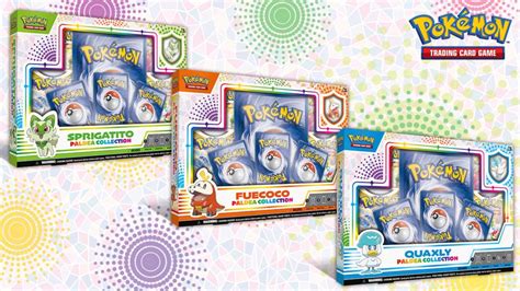 Pokémon Trading Card Game Announces Paldea Collection Sets Nintendo