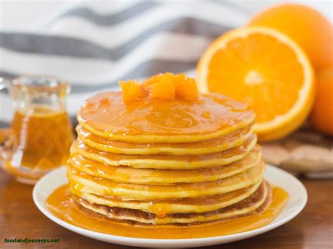 Orange And Mandarin Ricotta Pancakes Food And Journeys