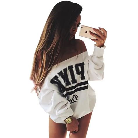 Sex Strapless Hoodies Women Hoodie Women Sweatshirt Felpa Donna Lunga Harajuku White Pullover In