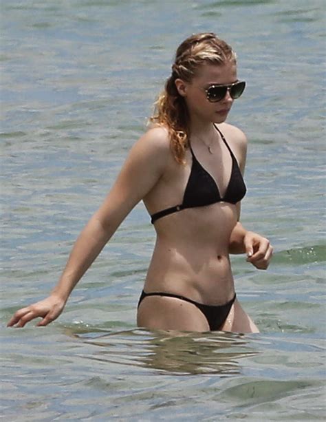 Chloe Moretz On The Jetskiing Stills At The Beach In Miami Aug World Actress Photos