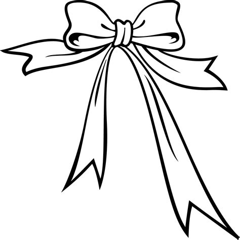 Learn how to draw a christmas bow with award winning illustrator, shoo rayner, who has illustrated well over 200 children's books for famous authors and for. Bow Line Drawing at GetDrawings | Free download
