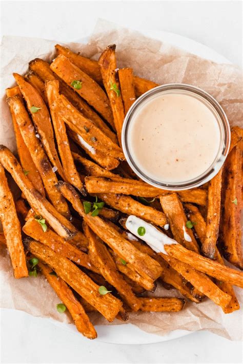 * butter, unsalted, 3 tbsp * brown sugar,.5 cup, unpacked * cinnamon, ground, 2 tsp. How To Make The Best Sweet Potato Fries with Aioli — Damn ...