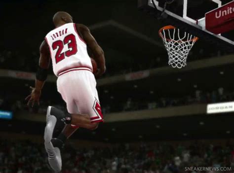 Michael Jordan Wears Air Jordan Xii Playoffs In Nba 2k11