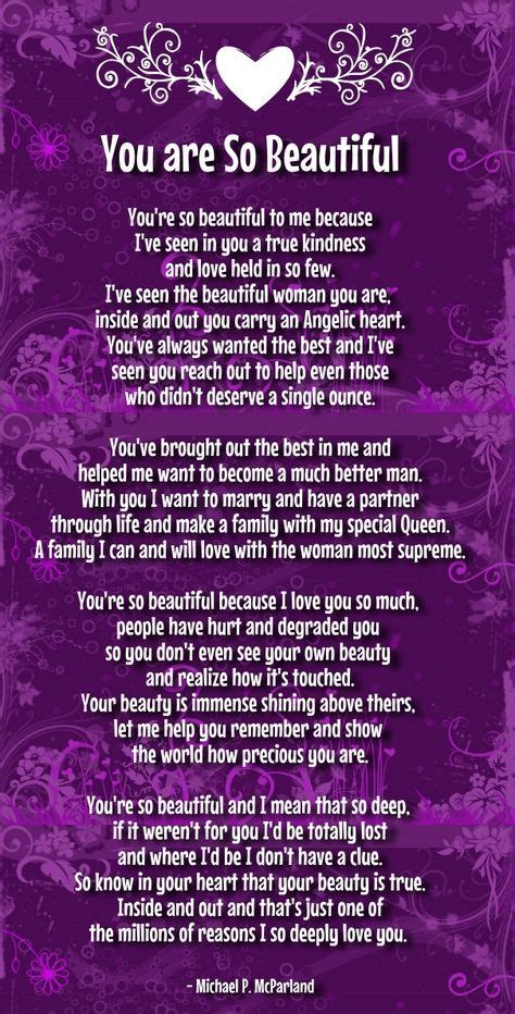 It feels like you're calling on something bigger just to tell us how much we matter. your so beautiful poems | Love poem for her, Long love poems, Poems beautiful