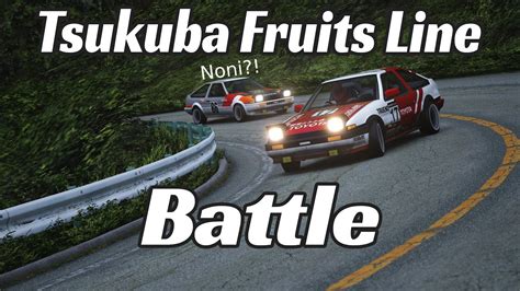 Tsukuba Fruits Line Online Outbound Battle Ae Vs Ae Assetto