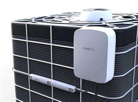 The water flows through the condenser coils. Mistbox Uses Decidedly Old-School Technology To Boost AC ...