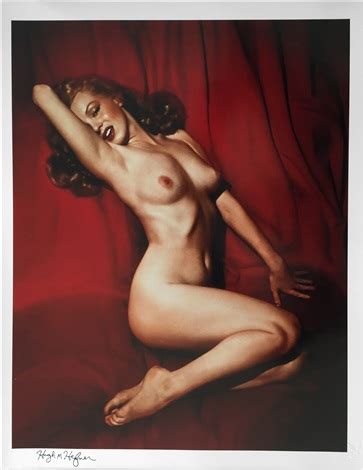 Marilyn Monroe Red Velvet Sweetheart Of The Month By Tom Kelley On Artnet