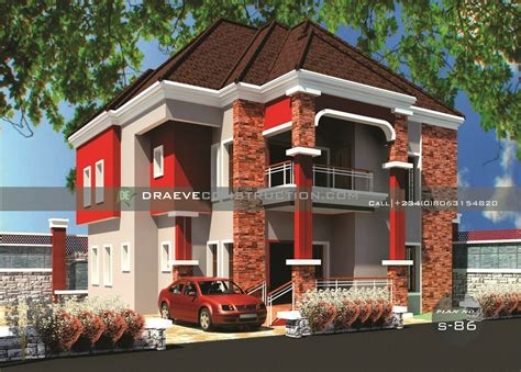 Need a large house with a lot of bedrooms? 4 Bedroom Duplex Floor Plans Preview | Nigerian House Plans
