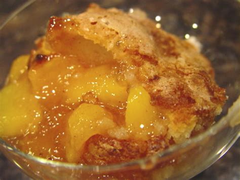 This recipe for peach cobbler with canned peaches can be made any time of the year. homemade peach cobbler recipe with canned peaches