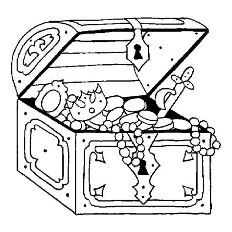 Free Treasure Chest To Print Coloring Page Free Printable Coloring