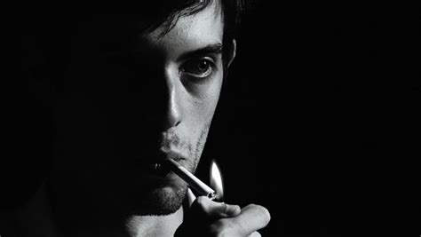 Desperate Man Smoking Depression Fear Sadness Loneliness Dark