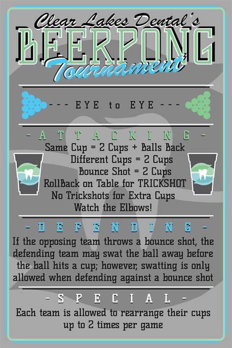 customizable beer pong tournament rules poster instant download printable poster bachelor