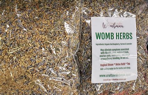 The treatment fights common infections and diseases and increases fertility. Yoni Steam Blend (Womb Herbs) Free Shipping ...