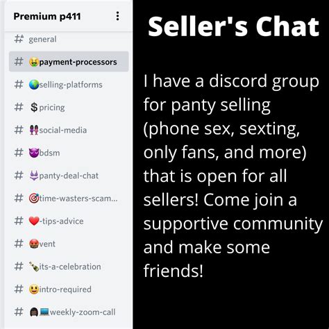 P411 Discord A Supportive Group For Sex Workers Queenusedpanties