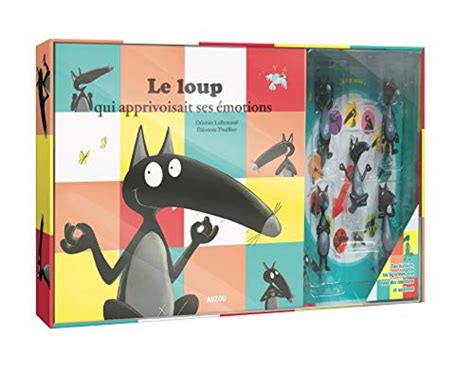 Le Loup qui apprivoisait ses émotions Coffret Livre petit format