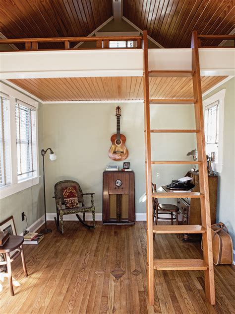 Plenty of room in the spacious loft area for storage. Restoration Values | American Craft Council
