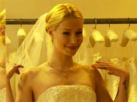 Heres Your First Glimpse Of Iggy Azalea In A Wedding Dress Watch