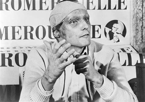 Monza Press Conference 1976 Niki Lauda With Images Racing The