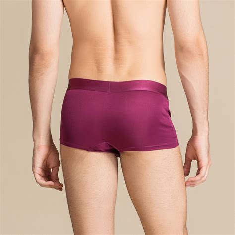 pure silk knit mens boxer briefs wide waist us s m l xl solid ebay