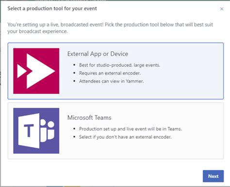 create live events in microsoft teams yammer amisoq
