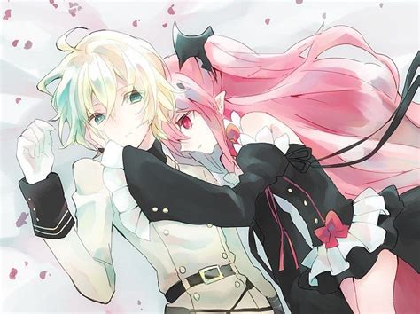 Krul Tepes And Mikaela Hyakuya Owari No Seraph Yandere Girl Mikaela