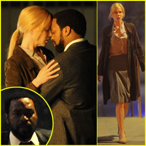 Nicole Kidman Chiwetel Ejiofor Nearly Kiss For The Secret In Their