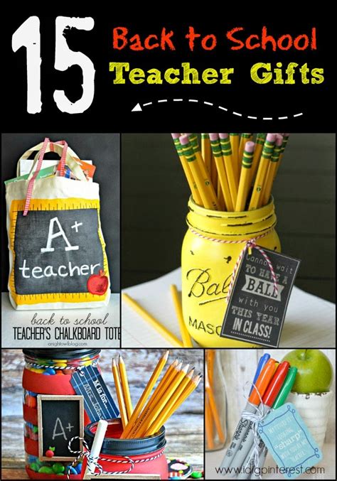 15 Back To School Teacher T Ideas I Dig Pinterest