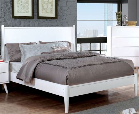 This free tutorial includes video, step by step diagrams, shopping list and a cut list for twin, full, queen, king and california king mattress sizes. Lennart II White Full Panel Bed from Furniture of America ...