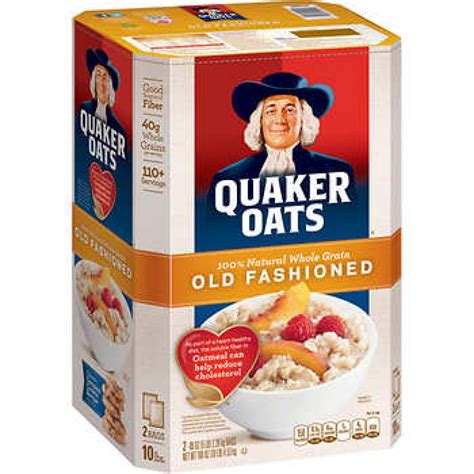 Quaker Oats Old Fashioned Hot Oatmeal Cereal 10 Lbs