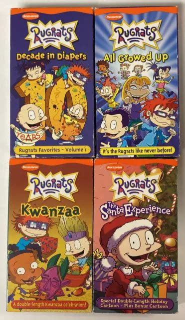 Lot Of Nickelodeon Rugrats Vhs Tapes Picclick Uk My XXX Hot Girl