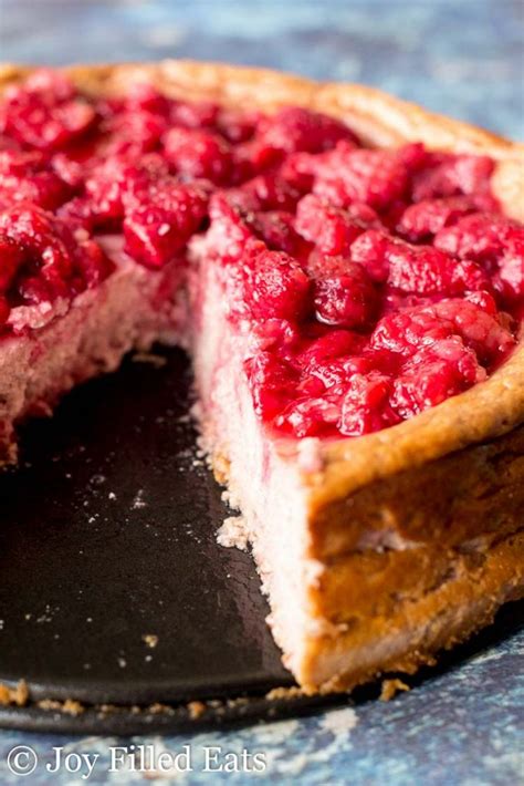 You can use glass or plastic containers for this recipe, or even layer it into one layer casserole dish. Raspberry Cheesecake Recipe Easy Low Carb THM S - Joy ...
