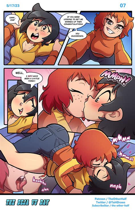 Comic The Deja Vu Day 07 By Theotherhalf Hentai Foundry