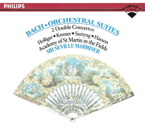 bach ‎ sir neville marriner academy of st martin in the fields orchestral suites 2