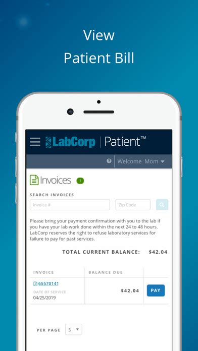 Labcorp Patient Iphone Wired