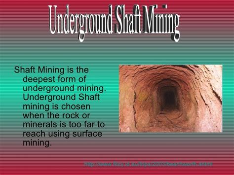 Shaft Mining